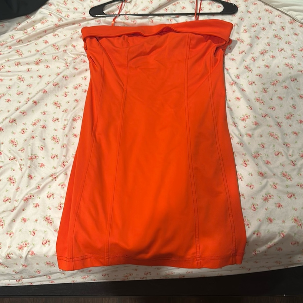 Urban Outfitters Orange Mini Dress